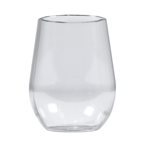 18oz Custom Stemless Wine Glass - USBev Plastics