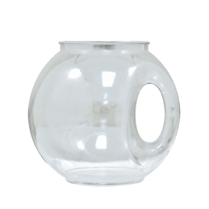 40oz Fishbowl Handled Clear Custom Cup - USBev Plastics