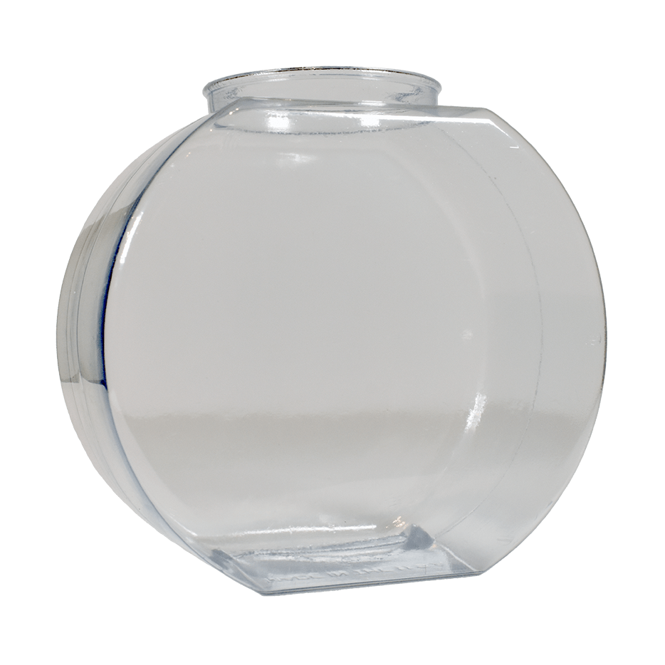64oz Fishbowl Flat Front • USBev Plastics